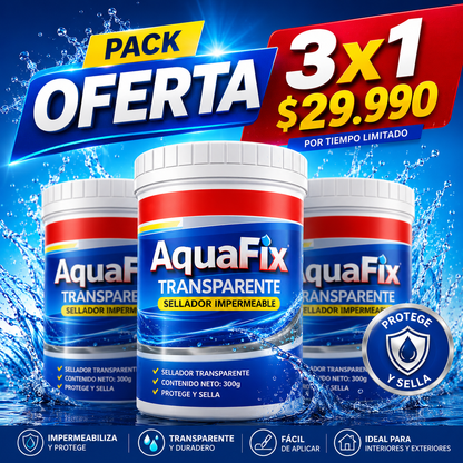 AQUAFIX™ 💧 | CHAO GOTERAS Y FILTRACIONES💧