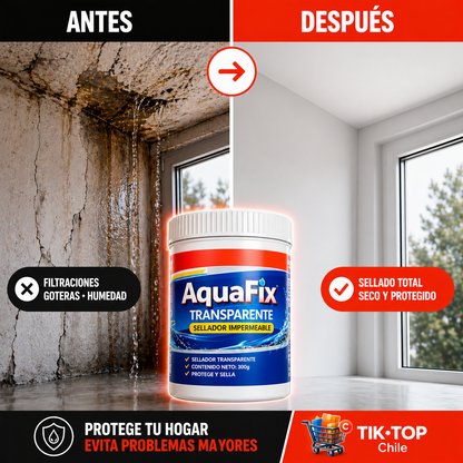 AQUAFIX™ 💧 | CHAO GOTERAS Y FILTRACIONES💧